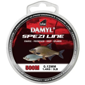 Fir DAM Damyl New Spezi Line Coarse Transparent, 2.80kg, 0.18mm, 500m Fir DAM Damyl New Spezi Line Coarse Transparent, 2.80kg, 0.18mm, 500m
