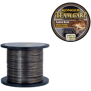 Fir Konger Team Carp Camou Dark, 1000m, 0.35mm, 13.5kg
