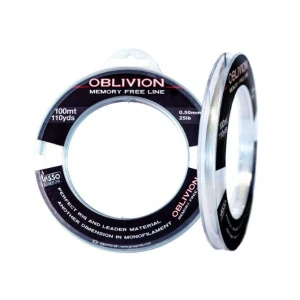 Fir Monofilament Asso Oblivion Shock Leader, 0.50mm, 100m, Transparent