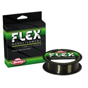 Fir Monofilament BERKLEY Flex Mono, Low-Vis Green, 0.14mm, 1.7kg, 300m