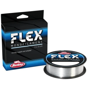 Fir Monofilament BERKLEY Flex Mono, Transparent, 0.30mm, 6.8kg, 300m