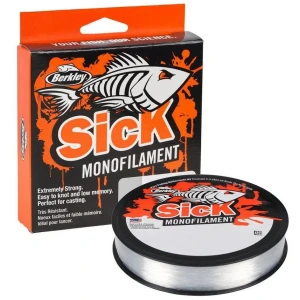 Fir Monofilament BERKLEY Sick Monofilament, Transparent, 18.5kg, 0.45mm, 300m