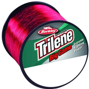 Fir Monofilament Berkley Trilene Big Game Rosu 12.5kg  0.45MM 600M