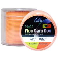 Fir Monofilament Carp Expert Neo Fluo Carp Duo Fluo Galben + Fluo Portocaliu, 0,40mm, 22.41kg, 600m