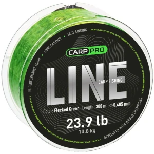 Fir Monofilament CARP PRO Flecked Green, 10.80kg, 0.405mm, 300m