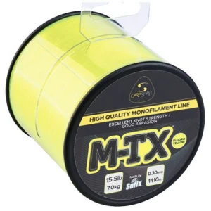 Fir Monofilament CARP SPIRIT M-tx Fluo Yellow, 11kg, 0.40mm, 790m