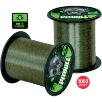 Fir Monofilament CARP ZOOM Pitbull High UV Carp, Grey, 1000m, 0.29mm, 10.83kg