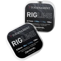 Fir Monofilament DAIWA Tournament Rigline, Clear, 0.24mm, 4.54kg, 150m