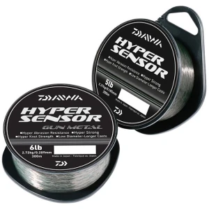 Fir Monofilament Daiwa Hyper Sensor Dark 0.209mm, 2,72kg/6lbs, 300m