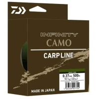 Fir Monofilament Daiwa Infinity Carp, Camo Green, 10.10kg, 0.37mm, 500m