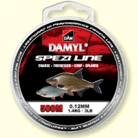 Fir Monofilament Damyl Spezi Line Coarse Transparent, 0.12mm, 1.4kg, 500m Fir Monofilament Damyl Spezi Line Coarse Transparent, 0.12mm, 1.4kg, 500m