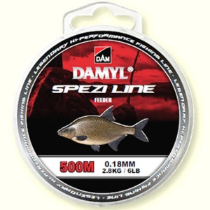 Fir Monofilament Damyl Spezi Line Feeder Dark Brown, 0.18mm, 2.8kg, 500m