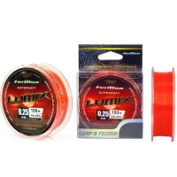 Fir Monofilament Formax Lumix Carp&feeder Red Fluo, 0.35mm, 150m