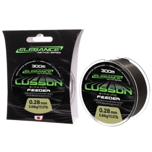 Fir Monofilament FORMAX Lusson Sinking Feeder, Gri-Masliniu, 4.80kg, 0.22mm, 300m