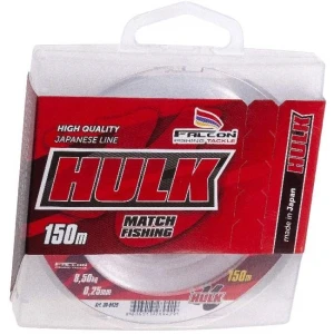 Fir Monofilament Falcon Hulk, 0.12mm, 2.10kg, 150m Fir Monofilament Falcon Hulk, 0.12mm, 2.10kg, 150m