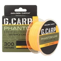 Fir Monofilament Golden Catch G Carp Phantom 3d Two Orange, 0.26mm, 300m