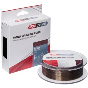 Fir Monofilament JRC Contact CM50 Crap, Brown, 13.5kg, 0.40mm, 1200m