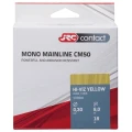 Fir Monofilament JRC Contact CM50 Crap, HightViz Yellow, 13.5kg, 0.40mm, 600m