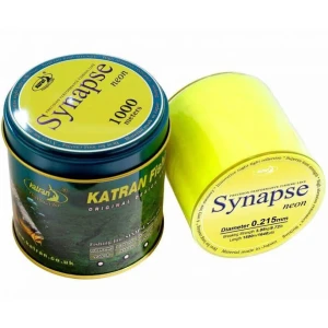 Fir Monofilament KATRAN Synapse Neon, Galben Neon, 0.437mm, 29.30lb/13.30kg, 750m Fir Monofilament KATRAN Synapse Neon, Galben Neon, 0.437mm, 29.30lb/13.30kg, 750m