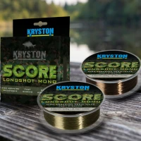 Fir Monofilament Kryston Score Longshot Mono, Dark Brown, 0.33mm, 18.5lbs/8.8kg, 1000m