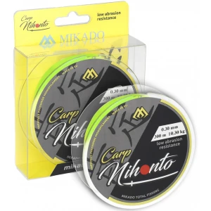 Fir Monofilament MIKADO Nihonto Carp, Fluo Yellow, 0.30mm, 10.30kg, 300m