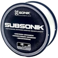 Fir Monofilament Sonik Subsonik Transparent, 1200m, 11.34kg, 0.41mm