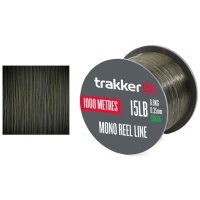 Fir Monofilament TRAKKER Mono Reel Line Green, 0.38mm, 8.16kg, 1000m