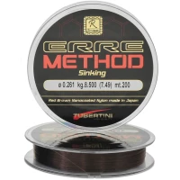 Fir Monofilament TUBERTINI Erre Method Red Brown Sinking, 4.67kg, 0.234mm, 200m