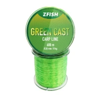 Fir Monofilament ZFISH Green Cast Carp Line, 0.26mm, 8 kg, 600m, Verde Fluo
