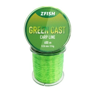 Fir Monofilament ZFISH Green Cast Carp Line, 0.30mm, 11 kg, 600m, Verde Fluo Fir Monofilament ZFISH Green Cast Carp Line, 0.30mm, 11 kg, 600m, Verde Fluo