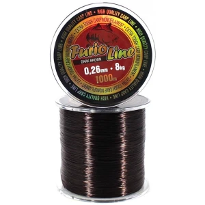 Fir Monofilament Zfish Furio, Brown, 11kg, 0.30mm, 1000m