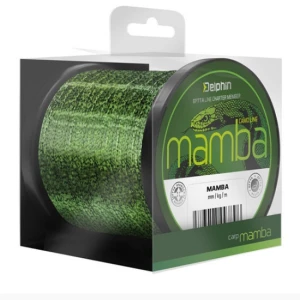 Fir monofilament Delphin MAMBA Carp camuflaj 0.28mm 13.4lbs 600m