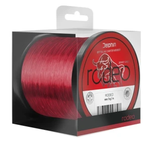 Fir monofilament Delphin RODEO rosu 0.25mm 12lbs 600m Fir monofilament Delphin RODEO rosu 0.25mm 12lbs 600m