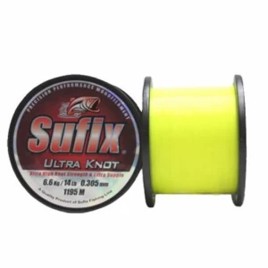 Fir monofilament Sufix Ultra Knot 0,30mm/6,6 kg/1195m Opaque Yellow Fir monofilament Sufix Ultra Knot 0,30mm/6,6 kg/1195m Opaque Yellow