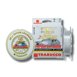 FIR TRABUCCO TF XPS TAPER LEADER 0.18-0.57mm, 10x15m/150m 32.5 kg FIR TRABUCCO TF XPS TAPER LEADER 0.18-0.57mm, 10x15m/150m 32.5 kg