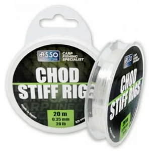 Fir Asso Chod Stiff Rigs 20m 0.40mm 11.3kg Clear
