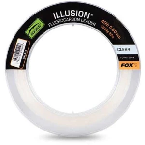 Fir Fox Illusion Fluorocarbon Leader, Clear, 40lb-18.2kg, 0.60mm, 50m Fir Fox Illusion Fluorocarbon Leader, Clear, 40lb-18.2kg, 0.60mm, 50m