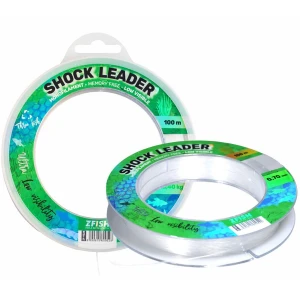 Fir Inaintas Monofilament ZFISH Vision Shock Leader, 0.55mm, 18.40kg, 100m