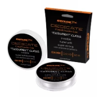 Fir Monofilament Genlog Dedicated Leader, Clear, 2.41kg, 0.14mm, 50m