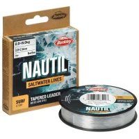 Fir Monofilament Inaintas Conic BERKLEY Nautil Tapared Transparent, 0.18-0.54mm, 5x15m/75m
