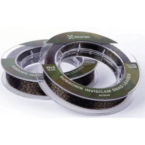Fir Monofilament SONIK Subsonik Invisicam Snag Leader, 55lbs, 0.60mm, 100m Fir Monofilament SONIK Subsonik Invisicam Snag Leader, 55lbs, 0.60mm, 100m