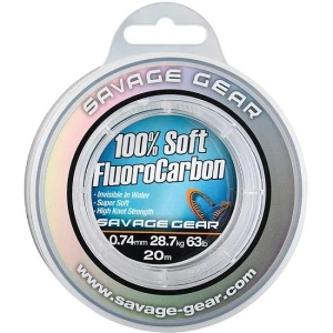 FIR FLUOROCARBON SAVAGE GEAR 0.22MM 50MT 3.5KG