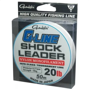 FIR MONOFILAMENT GAMAKATSU G-LINE SHOCK 0.47MM 50M FIR MONOFILAMENT GAMAKATSU G-LINE SHOCK 0.47MM 50M