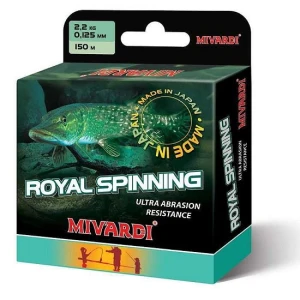 FIR MONOFILAMENT MIVARDI ROYAL SPINNING 0.255mm 200m 8.30kg