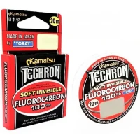 Fir Fluorocarbon KAMATSU Techron Soft, Invisible, 20m, 0.377mm, 8.75kg Fir Fluorocarbon KAMATSU Techron Soft, Invisible, 20m, 0.377mm, 8.75kg