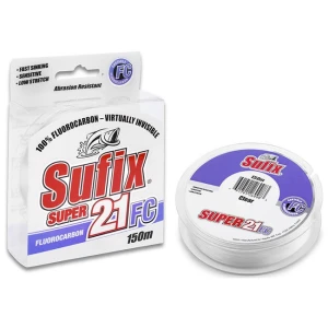 Fir Fluorocarbon Sufix Super 21 150m, 0.25mm, 5.90kg 