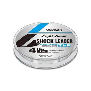Fir Fluorocarbon Varivas FIR LIGHT GAME SHOCK LEADER TITANIUM 30m 0.235mm 8lb Fir Fluorocarbon Varivas FIR LIGHT GAME SHOCK LEADER TITANIUM 30m 0.235mm 8lb