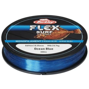Fir Monofilament BERKLEY Flex  Surf, Ocean Blue, 400m, 0.30mm, 6.80kg