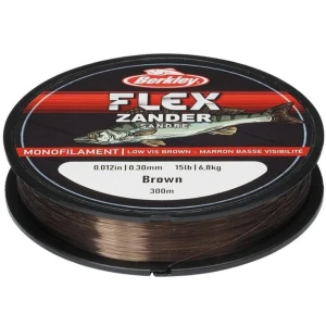Fir Monofilament BERKLEY Flex Zander, 300m, 0.25mm, 4.80kg Fir Monofilament BERKLEY Flex Zander, 300m, 0.25mm, 4.80kg