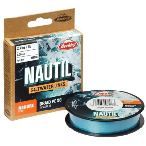 Fir Monofilament BERKLEY Nautil, Aqua Blue, 23kg, 0.35mm, 300m